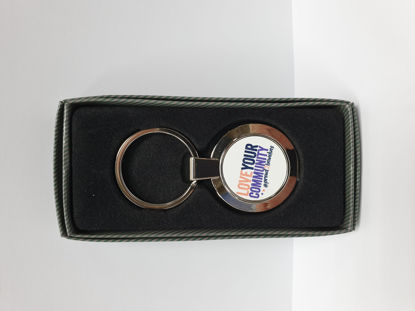 Picture of Round Keyring