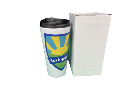 Picture of White Travel Tumbler
