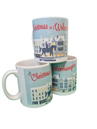 Picture of Christmas in Wolves Mug
