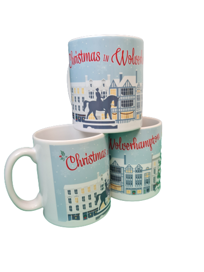 Picture of Christmas in Wolves Mug