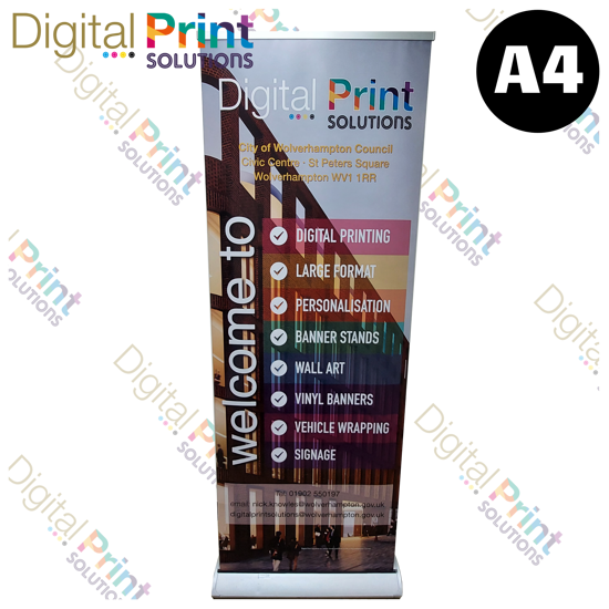 Picture of ROLLER BANNERS - MINI A4