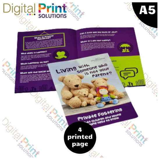 Picture of A5 4pp Leaflet