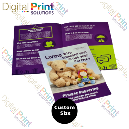 Picture of Custom size F/C 4pp Leaflets