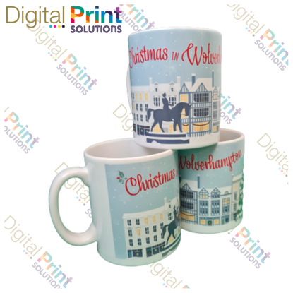 Picture of Christmas in Wolves Mug