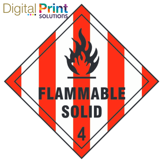 Picture of FLAMMABLE SOLID (4)