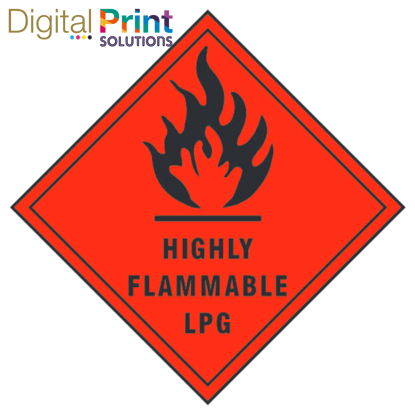 Picture of HIGHLY FLAMMABLE LPG