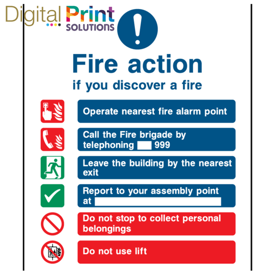 Picture of FIRE ACTION TEMPLATE 2