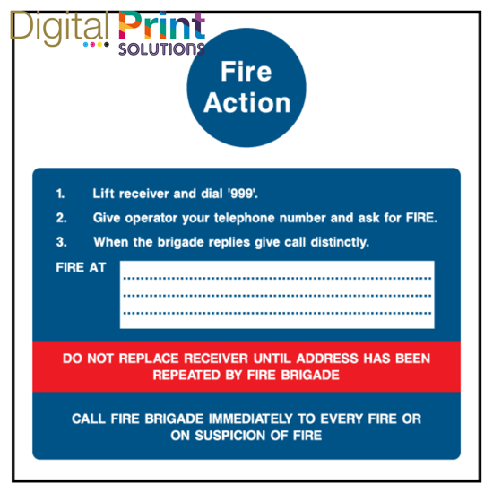 Picture of FIRE ACTION TEMPLATE 19