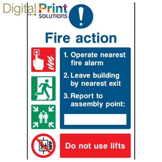 Picture of FIRE ACTION TEMPLATE 22