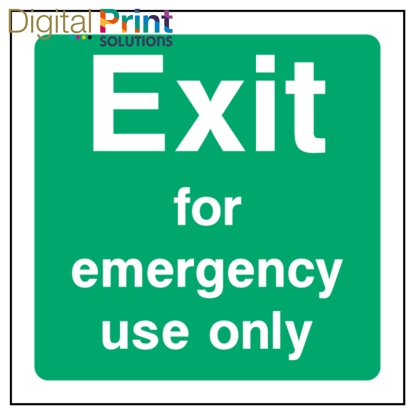 Picture of FIRE EXIT Sign 61