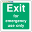 Picture of FIRE EXIT Sign 61
