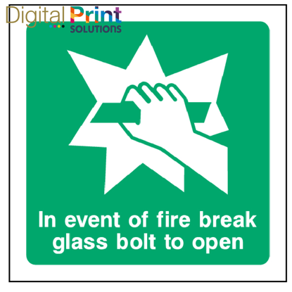 Picture of FIRE EXIT Sign 62