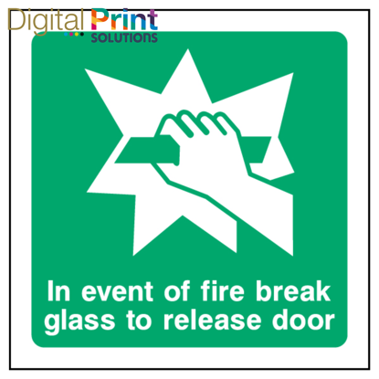 Picture of FIRE EXIT Sign 64
