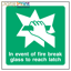 Picture of FIRE EXIT Sign 66