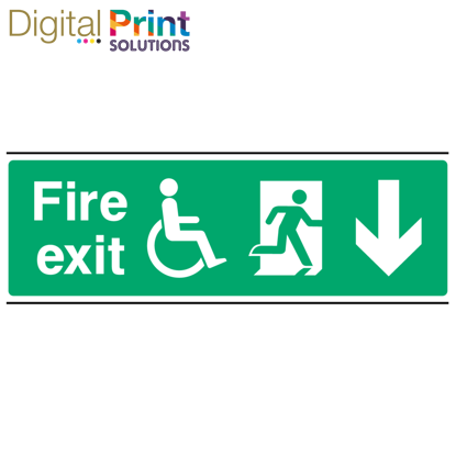 Picture of FIRE EXIT Sign 70