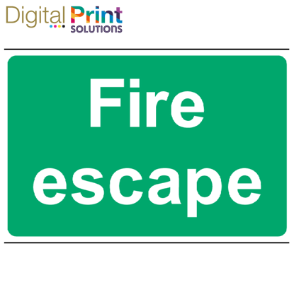 Picture of FIRE EXIT Sign 84