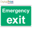 Picture of FIRE EXIT Sign 85