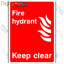 Picture of FIRE HYDRANT KEEP CLEAR