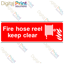 Picture of FIRE HOSE REEL KEEP CLEAR