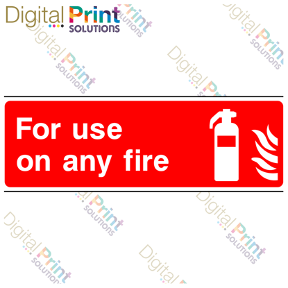 Picture of FOR USE ON ANY FIRE 2