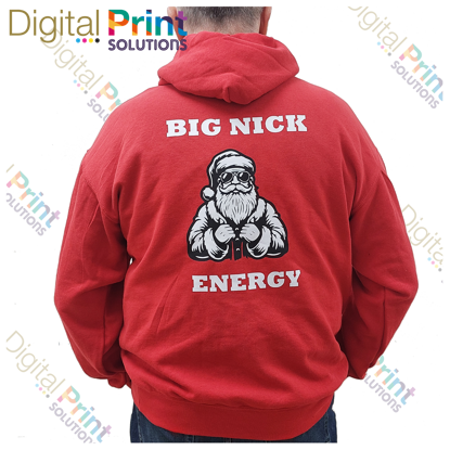 Picture of “Bring the Ho-Ho-Hype: BIG NICK ENERGY Hoodie!” (Adult Hoodie)