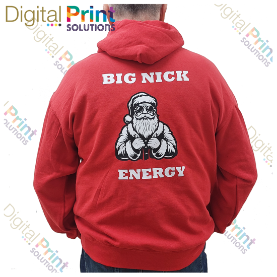 Picture of “Bring the Ho-Ho-Hype: BIG NICK ENERGY Hoodie!” (Adult Hoodie)