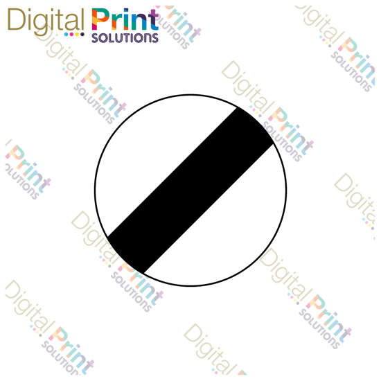 Picture of national speed limit