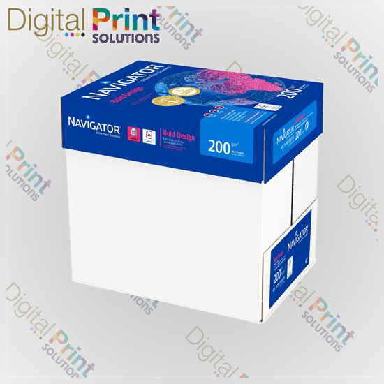 Picture of A4 200gsm white card